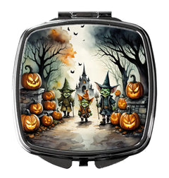 Goblins Spooky Halloween Compact Mirror